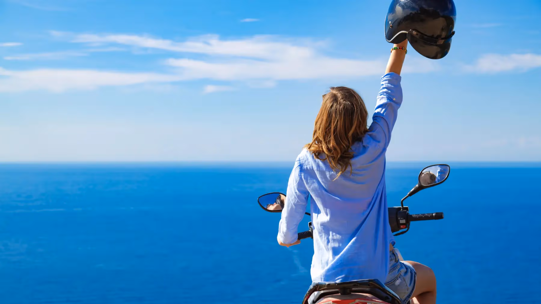 Rent a motorbike, quad, or car from local rentals in Greece